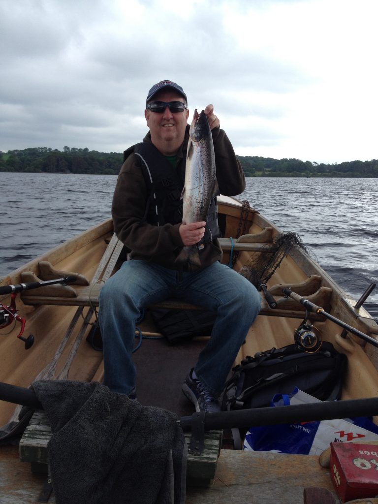 catching fish killarney lakes