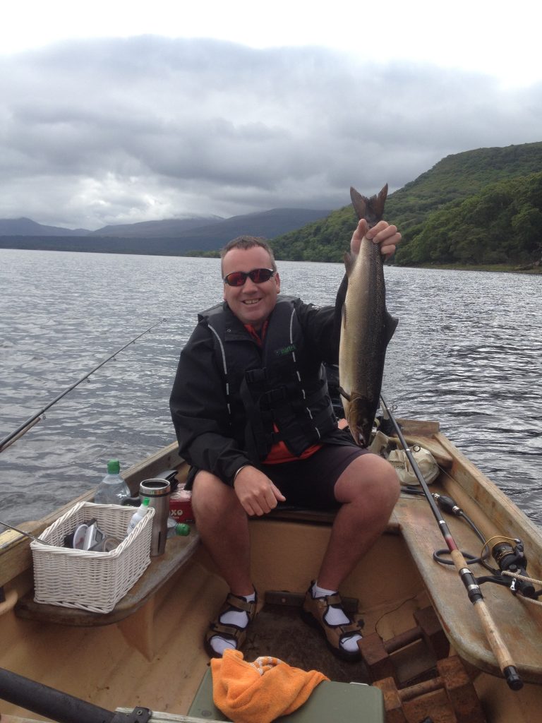 Tony Payne fishing Killarney